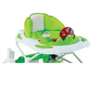 Premergator leagan School, Lorelli, cu eurobaza, Verde, 65 x 72 x 50 cm