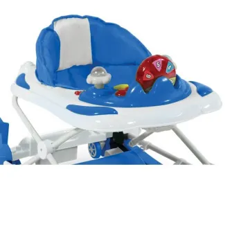 Premergator leagan School, Lorelli, cu eurobaza, albastru, 65 x 72 x 50 cm