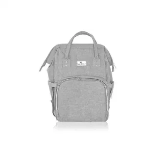 Rucsac accesorii bebelusi, Lorelli, Tina, multiple compartimente, Grey