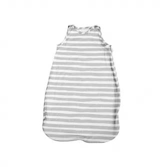 Sac de dormit de iarna, Lorelli, 85 cm, bumbac ranforce, Striped Grey