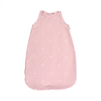 Sac de dormit de vara, Lorelli, 85 cm, 12-18 luni, bumbac ranforce, Bear Pink
