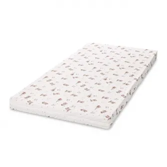 Saltea pat, Classic, Lorelli, 70 x 140 x 9 cm, spuma elastica, Bear and Pillow Beige