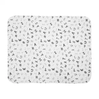Set 2 piese, paturica 90 x 75 cm si pernuta ursulet 45 x 30 cm, Lorelli, Poffy Duo, 0 luni+, Grey