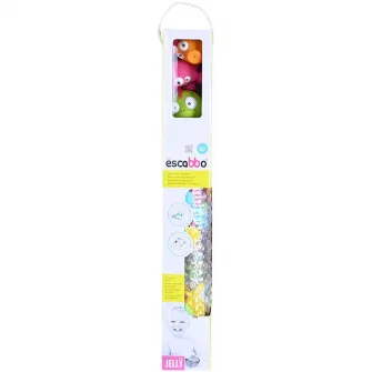 Set de baie 4 piese, Knorr Toys, include covoras de baie din PVC 69x39 cm si 3 jucarii lumea subacvatica, 0 Luni+