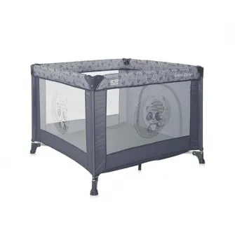 Tarc de joaca, Lorelli, Game Zone, 100 X 100 cm, Cool Grey Pandas