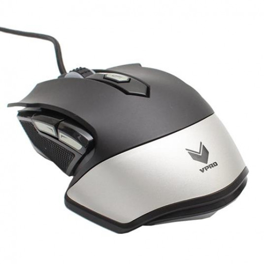 Rapoo V310 Laser Gaming Mouse BLACK, 8200 DPI laser sensor (16665)