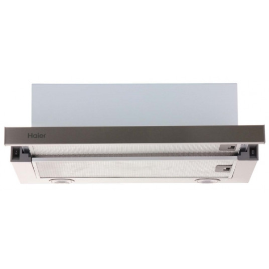 Hota telescopica Haier HVX-T671X, 1 motoare, 700 m3/h, 60 cm, Inox