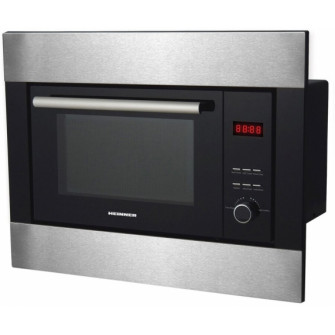 Cuptor cu microunde incorporabil Heinner HMW-23BIXBK, 23 l, 800 W, 1000 W, Negru