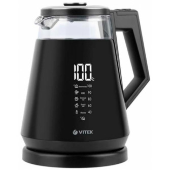 Fierbator de apa electric Vitek VT-7063, 1.7 l, 1700 W, Negru