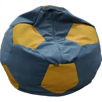 Fotoliu puf Deco Blue/Yellow (BAGMM-UNF)
