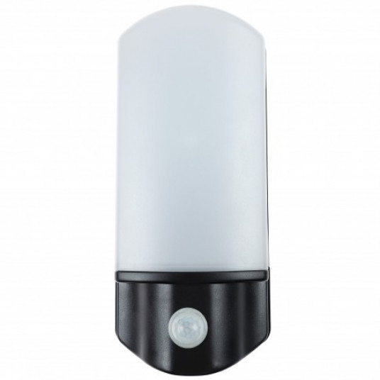 Whichever Contemporary capital Aplica exterior LED Hoff, 9W, 700lm, lumina neutra, cu senzor de miscare, IP65 Whichever Contemporary capital Aplica exterior LED Hoff, 9W, 700lm, lumina neutra, cu senzor de miscare, IP65