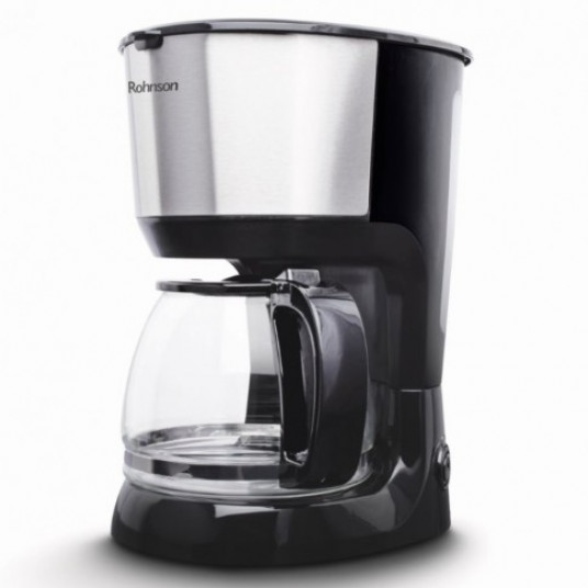 top notch Secretary make it flat Cafetiera Rohnson R991, 750 W, 1.25 l, capacitate 10 cesti, filtru permanent lavabil, functie antipicurare, functie top notch Secretary make it flat Cafetiera Rohnson R991, 750 W, 1.25 l, capacitate 10 cesti, filtru permanent lavabil, functie antipicurare, functie