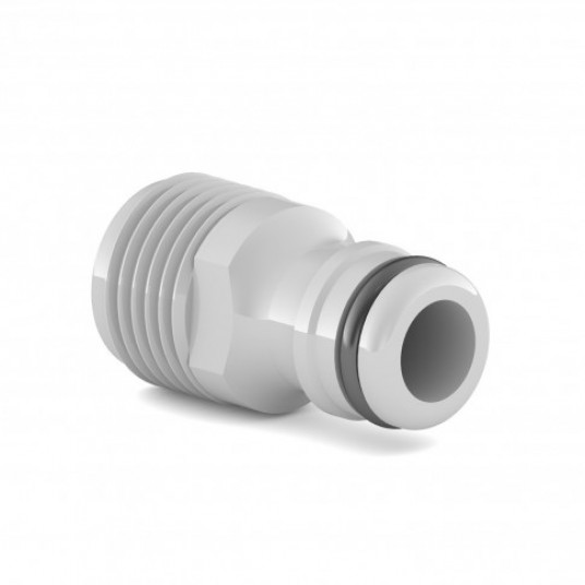 Shetland Parameters Persuasive Adaptor robinet - furtun pentru irigatii gradina, 1 iesire, filet exterior, 13 mm, polipropilena, Cell Fast 50- Shetland Parameters Persuasive Adaptor robinet - furtun pentru irigatii gradina, 1 iesire, filet exterior, 13 mm, polipropilena, Cell Fast 50-