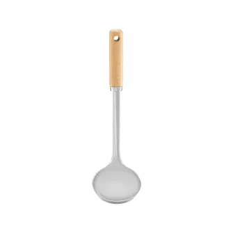 Ambition, Ladle,Natural, 29.8X9.3X5 Cm, Steel, Wood
