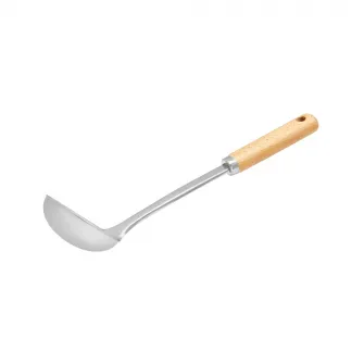 Ambition, Ladle,Natural, 29.8X9.3X5 Cm, Steel, Wood