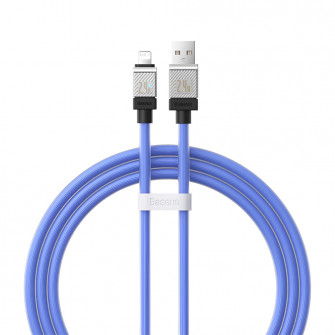 Baseus Cable CoolPlay Series USB-A to Lightning 2.4A 12W 1m, Blue