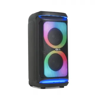 Eden Party Speaker ED-633 70W with 2 UHF, Mega Bass, H=82cm, Black