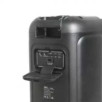 Eden Party Speaker ED-633 70W with 2 UHF, Mega Bass, H=82cm, Black