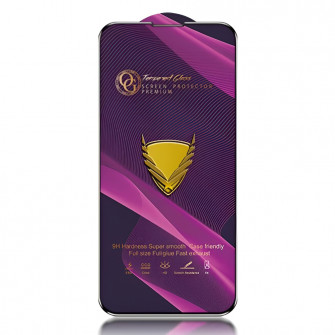 GA Tempered Glass for Iphone 16, Black (10pcs)