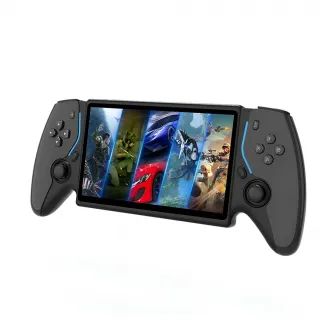 Game Console HC-8000 Handheld Retro, Built-in Games, Black