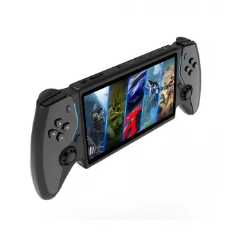 Game Console HC-8000 Handheld Retro, Built-in Games, Black
