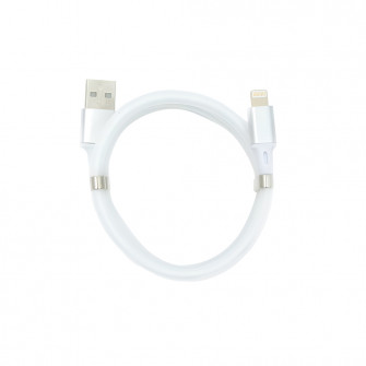 Cable USB to Lightning With Magnetic Organizer