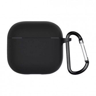 Helmet Case Silicone Airpods 4, Black
