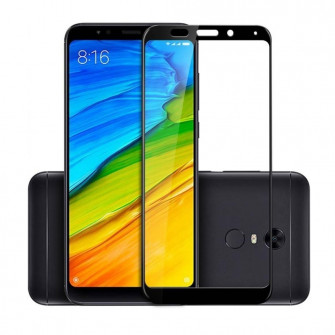 Helmet Glass Full Coverage 2.5D Frame Xiaomi Redmi 5, Black