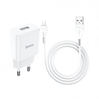 Hoco Wall Charger with Cable USB to Lightning N9 2.1A Especial