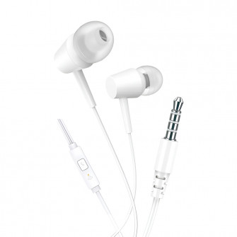 Jokade Earphones 3.5mm with Mic JD061, White