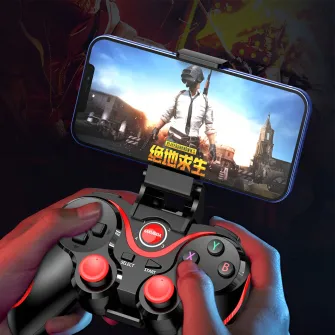 KAKU KSC-711 Wireless Plug & Play Gamepad, Black