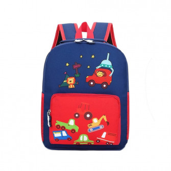 Kids Backpack Red Car