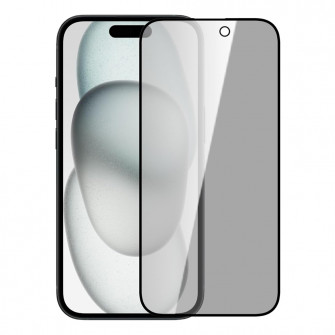 Nillkin Tempered Glass Guardian for iPhone 15, Black