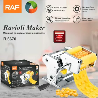 Raf Ravioli Maker R.6670, Hand Rocker
