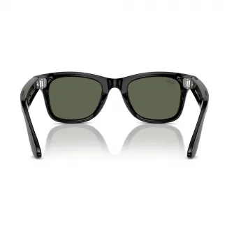 RayBan Meta Wayfarer S ShinyBk/G15 Green