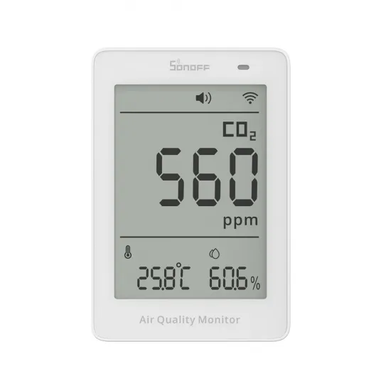 Sonoff Matter Over Wi-Fi Air Quality Monitor AirGuard CO2 (SAWF-08P)