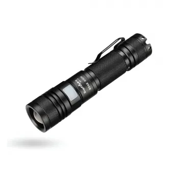 Supfire A2-X flashlight + 18650 battery+USB cable+hanging box