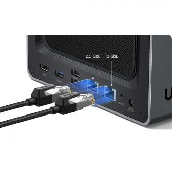 UGREEN Network Attached Storage DXP4800 Plus 4-Bay (Diskless) EU, Black