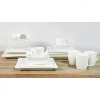 Set de masa Kring Cuisine Selected, 16 piese, portelan