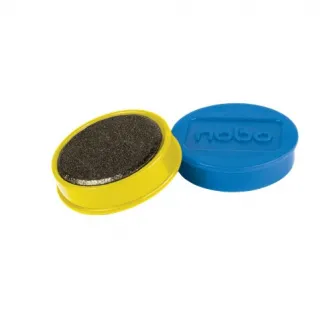 Magneti pentru table NOBO, diametru 38 mm, sustin 20 coli, 10 buc/set, diverse culori
