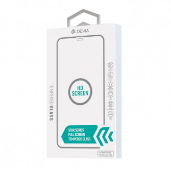 Folie de protectie Devia Sticla Temperata pentru iPhone 13 Pro Max, Black