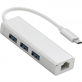 TYPE C to RJ45+3*USB3.0A