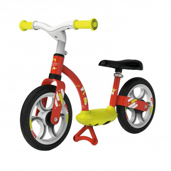Bicicleta fara pedale Smoby, Balance comfort, rosie, pe