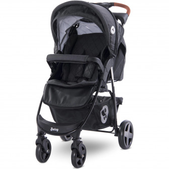 Carucior Set, Lorelli, Daisy, cos auto inclus, Black, c