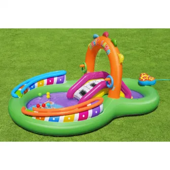 Piscina gonflabila Bestway - Sing n Splash Play Center, 295 x 190 x 137 cm, fara pompa de filtrare