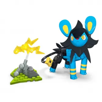 Set de constructie Pokemon Mega Construx - Luxio, 67 piese