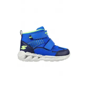 Skechers, Ghete cu inchidere velcro Magna-Lights Frosty Fun, Albastru royal, 23 EU