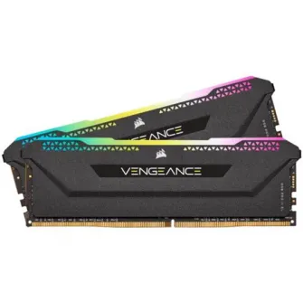 Память Corsair VENGEANCE RGB PRO SL, 32 ГБ DDR4, 3200 МГц CL16, двухканальный комплект