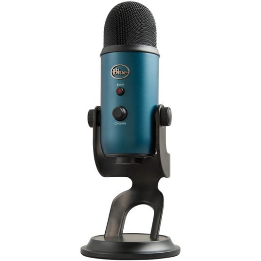 dry cigar sense Microfon Profesional Blue Yeti USB, PC Mac, Gaming, Podcast, Streaming,  Recording, Multi-Pattern, Teal Black