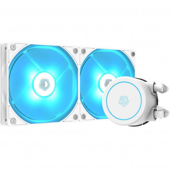 Cooler procesor cu lichid ID-Cooling Auraflow X 240 EVO Snow iluminare RGB